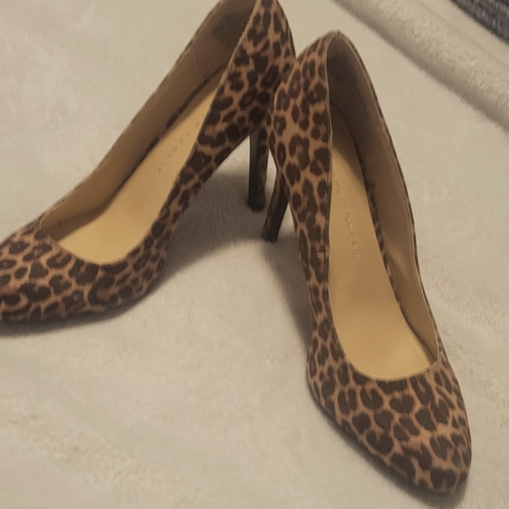 Leopard print heels